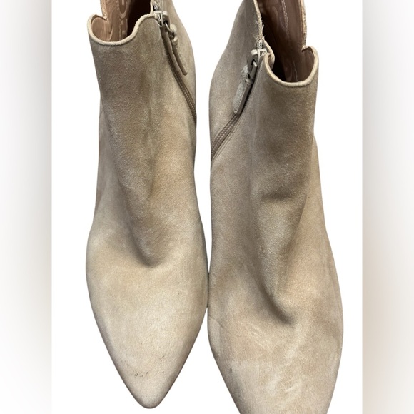 Cole Haan Tan‎ Ankle Boots with Pointed Toe and High Heel - Picture 1 of 7